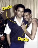Obamas before da troon