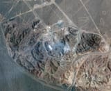 Fordow_after with bomb strikes marked
