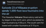 Volcano 1k ft