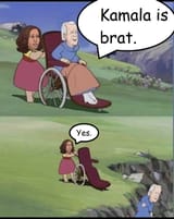 Kamala is Brat