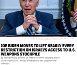 Screenshot 2023-11-26 at 18-43-44 Joe Biden Moves to Lift Nearly Every Restriction on Israel’s Access to U.S. Weapons Stockpile