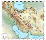 Fordo, Iran and nearby earthquake stations