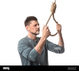 depressed-man-with-rope-noose-on-white-background-2NGPT0G