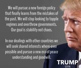 Trump is a Warmonger