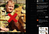 Remember the kidnapping of the raccoon from the Kherson zoo 23-06-2025 leg Zubkov, a collaborator and owner of the Crimean park &#039;Taigan&#039;, throat bitten by lions
