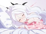 cunny sleeping