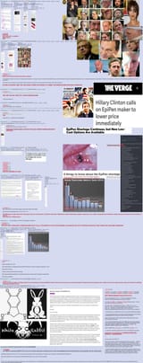 Adrenochrome eye surgery