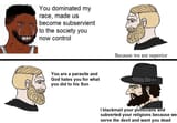 jew superior meme fixed