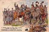 Unification of the triumphant Hungarian and Bulgarian armies at Kladovo, 27th of October 1915