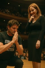 20250609_1537_Pedro Pascal Apologizes_simple_compose_01jxb31481fx28w095rmgd5dgz