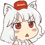raised eyebrow awoo