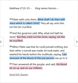 Screenshot 2025-06-23 at 23-44-39 Matthew 27 22-25 KJV - Pilate saith unto them What shall I do - Bible Gateway