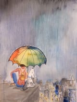rain painting
