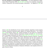 emergence of probabilistic computation On testing the simulation theory