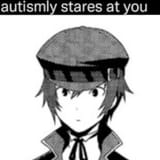 Persona Tomboy Autismly stares at you naoto