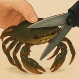 This kills the crab