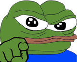 pepe pointing at YOU
