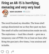 Mort Goldman PTSD