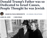 trump&#039;s dad was such a good goy people though he was a jew