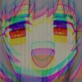 Cute OwO Colors Pixel Girl Adorable Face