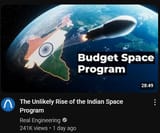 Real Engineering Budget Space Program