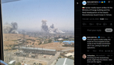 Iranian media report strikes hit the Ministry of Energy building and the Basij headquarters 23-06-2025 Israeli Air Force targeted access routes to the Fordow enrichment site