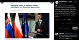 Slovakia signals conditional support for the EU’s 18th sanctions package against Russia—just hours after Hungary said both countries opposed 24-06-2025 FM Blanar