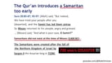samaritans during moses time wallahi