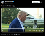 He seems kind of angry. 24-06-2025 THEY DON&#039;T WHAT THE FUCK THEY&#039;RE FIGHTING HD