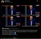 Meanwhile in Russia, Vladimir Solovyov and experts in the studio discussed how close Iran might be to acquiring nuclear weapons. 23-06-2025