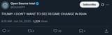 noregimechange