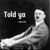 told ya
