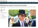 Reform on course to win next election