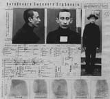 Mordechai Blinchikov, taken in 1906. He was a socialist activist (‘Бунд’) from city of Vitebsk