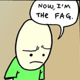 now i&#039;m the fag