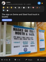 trained like a dog covid mask