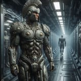 ai_art_borg_drone_mecharoman_legion_trojan_soldier