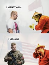 enlist