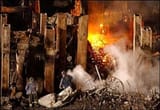 molten metal clean up