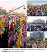 iranian victory celebration