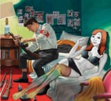 bunkerchan_nazi_bed_girl_cleaning_rifle_smoking_