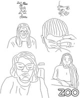 women talking doodle