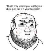 just cut off your foreskin