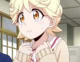 Michiru in class