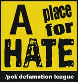 a place for hate