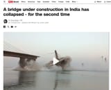 2023 bridge collapse india