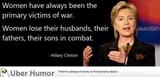 hillary being a retard