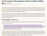 africa tfr
