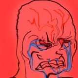 pink wojak in despair