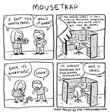 Mousetrap cubicle